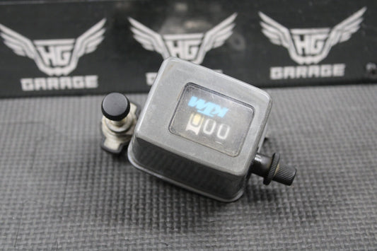 1995 KTM 250 EXC OEM ODOMETER MILE COUNTER & BRACKET 54611120200 58011180000 - hggarage