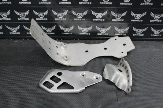 2002 YAMAHA YZ250F WORKS CONNECTION LOWER BOTTOM SKID PLATE GUARD SHIELD 5SG-211