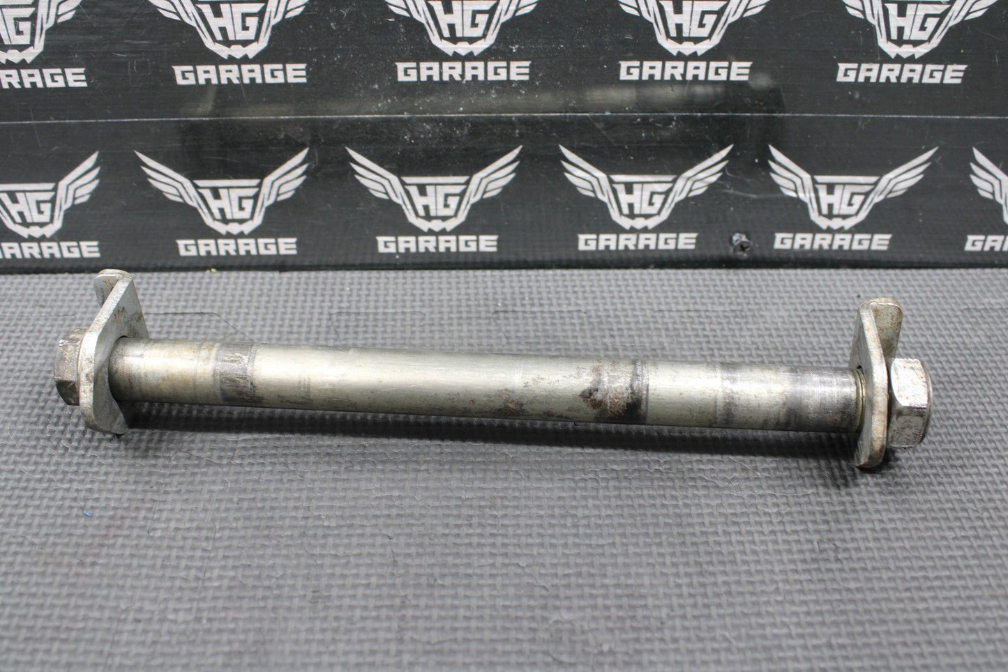 2009 KAWASAKI KLX250SF OEM REAR AXLE BACK WHEEL RIM PIVOT BOLT SHAFT 41068 - 0602 - hggarage