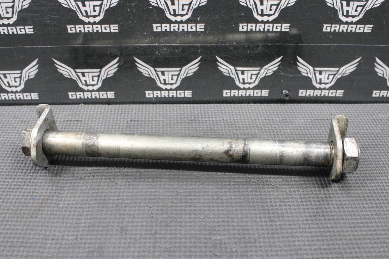 2009 KAWASAKI KLX250SF OEM REAR AXLE BACK WHEEL RIM PIVOT BOLT SHAFT 41068 - 0602 - hggarage