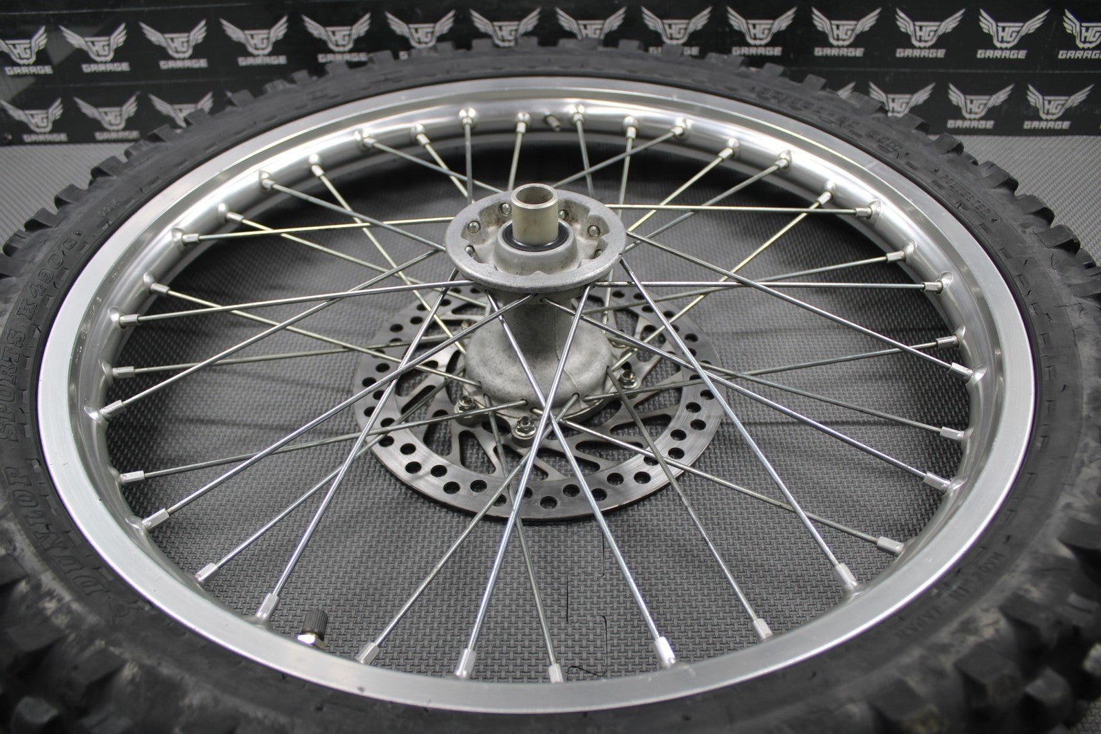 2003 HONDA 01 - 07 CR250R OEM DID FRONT WHEEL RIM HUB ORIGINAL TIRE 21" NICE! - hggarage