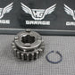 1999 HONDA CR500R OEM TRANSMISSION MAINSHAT 3RD GEAR 20T GEAR 23441 - MAC - 680 - hggarage
