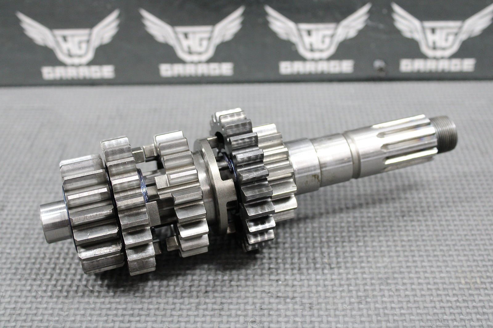 1995 HONDA 92 - 97 CR250R OEM TRANSMISSION MAINSHAFT MAIN SHAFT GEARS GEARBOX - hggarage
