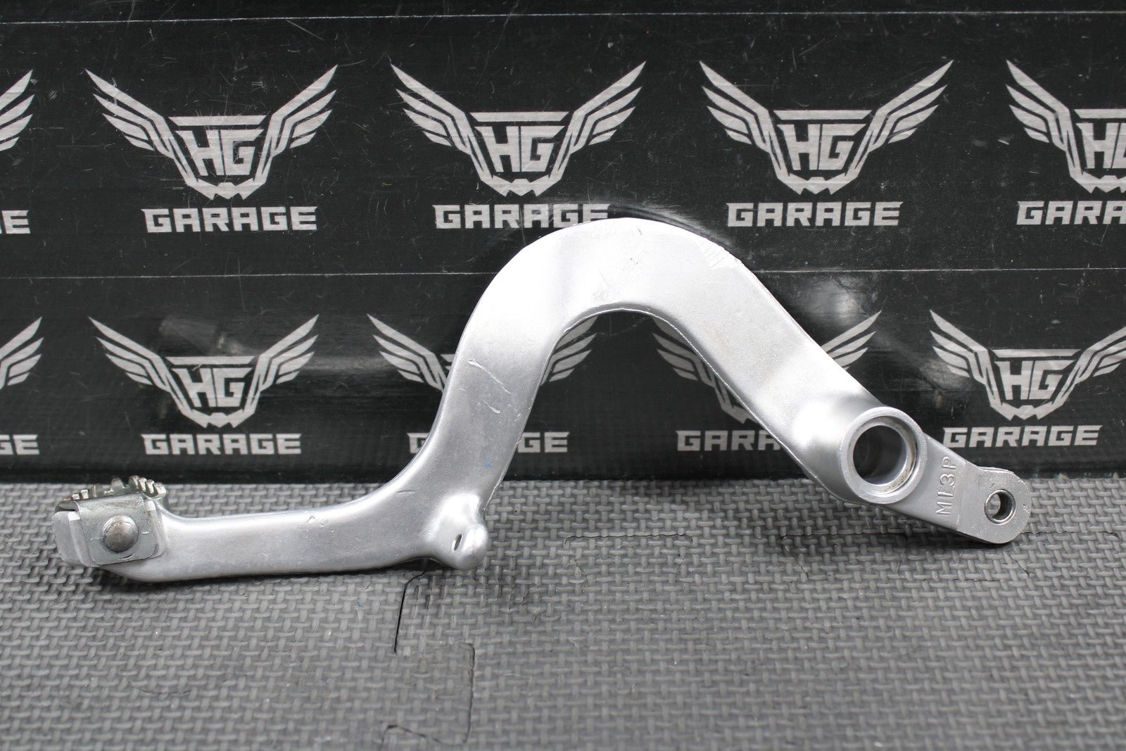 2001 HONDA 90 - 01 CR500R OEM RIGHT REAR BRAKE FOOT PEDAL LEVER 46510 - ML3 - 910 - hggarage