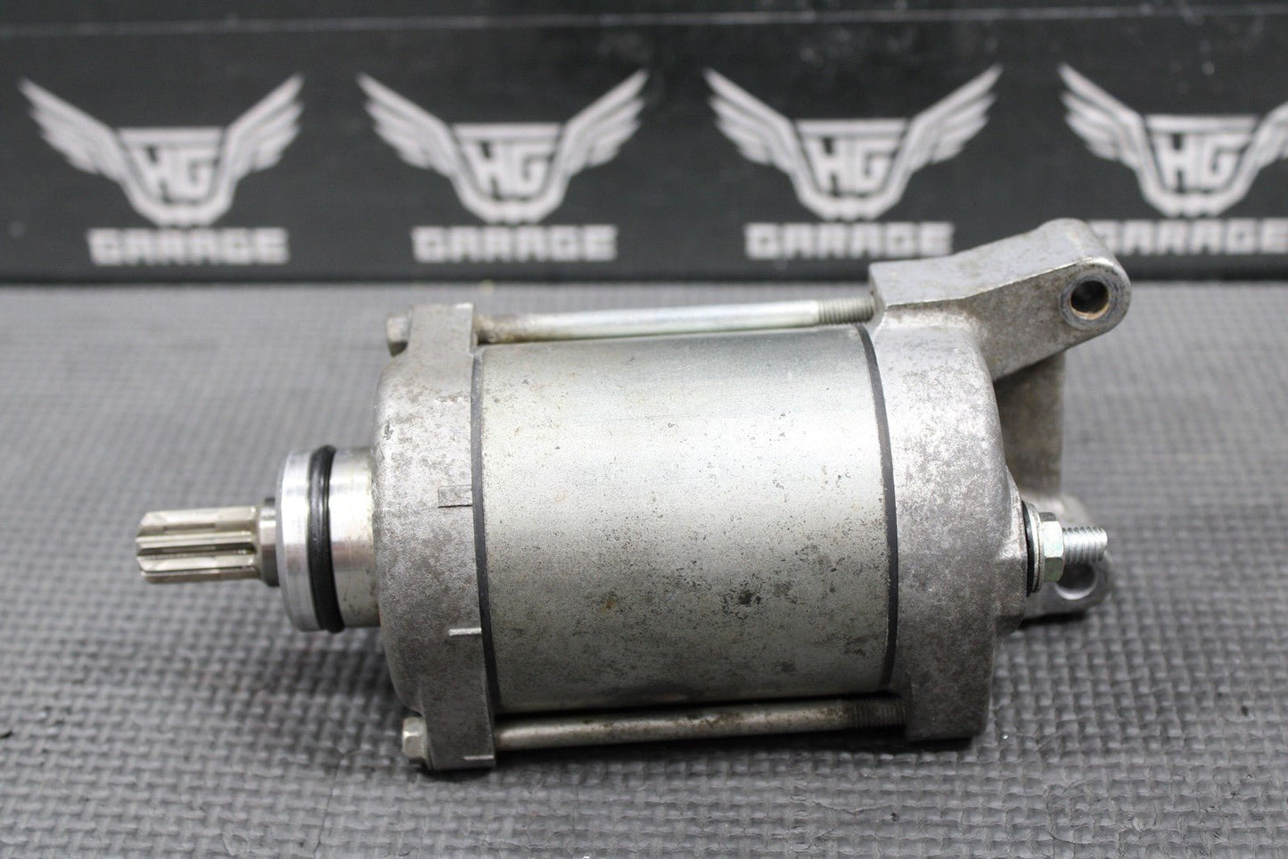 2009 KAWASAKI KLX250SF OEM MITSUBA ELECTRIC STARTING STARTER MOTOR 21163 - 0046 - hggarage