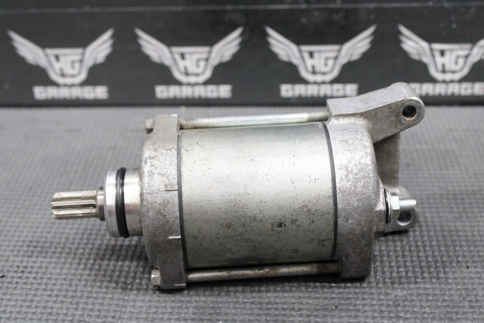 2009 KAWASAKI KLX250SF OEM MITSUBA ELECTRIC STARTING STARTER MOTOR 21163 - 0046 - hggarage