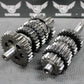 1991 KAWASAKI KX125 OEM TRANSMISSION TRANNY GEARBOX GEARS SHIFT FORKS NICE!! - hggarage