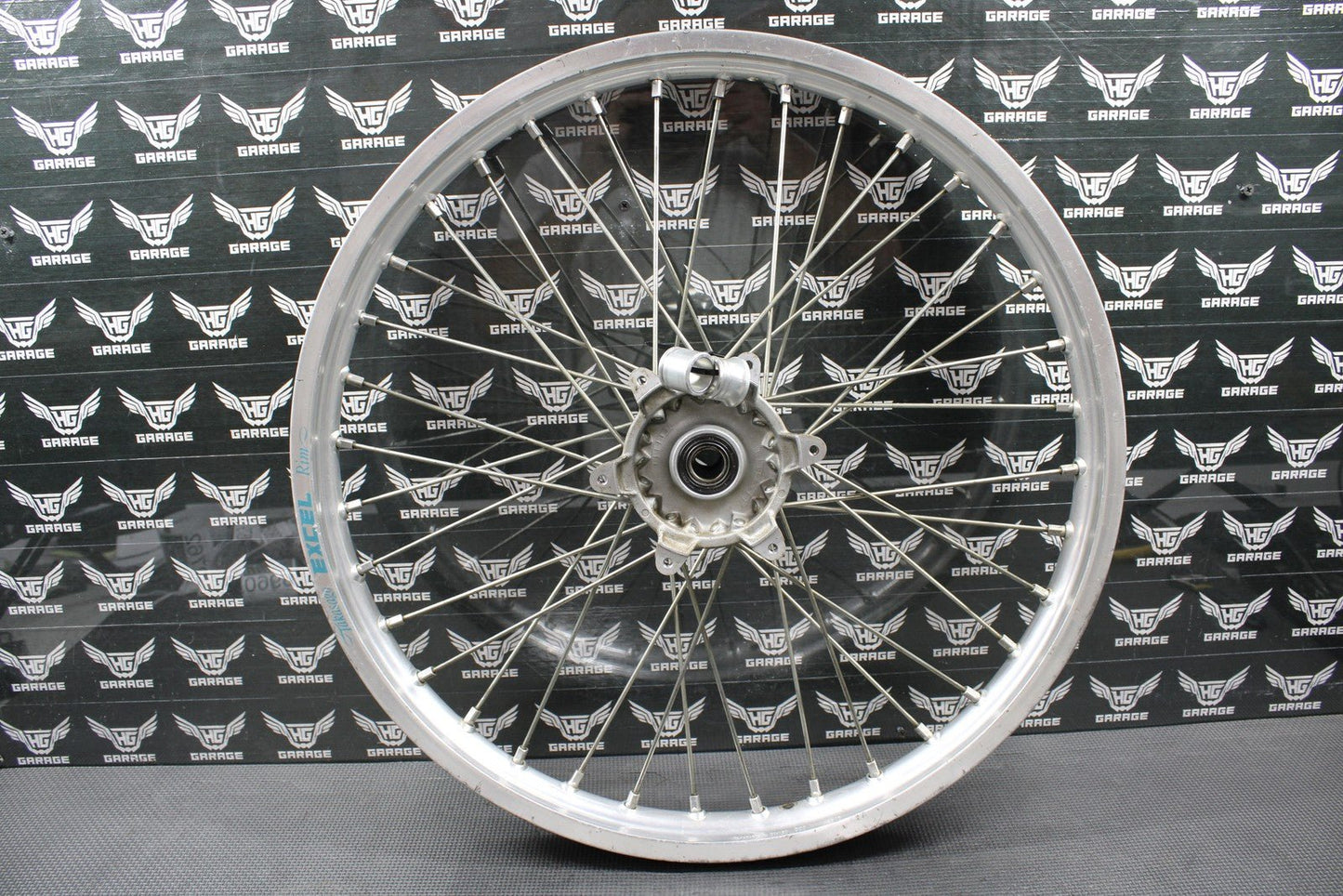 2009 YAMAHA 02 - 11 YZ125 YZ250 YZ250F YZ450F OEM EXCEL FRONT WHEEL RIM HUB 21" - hggarage