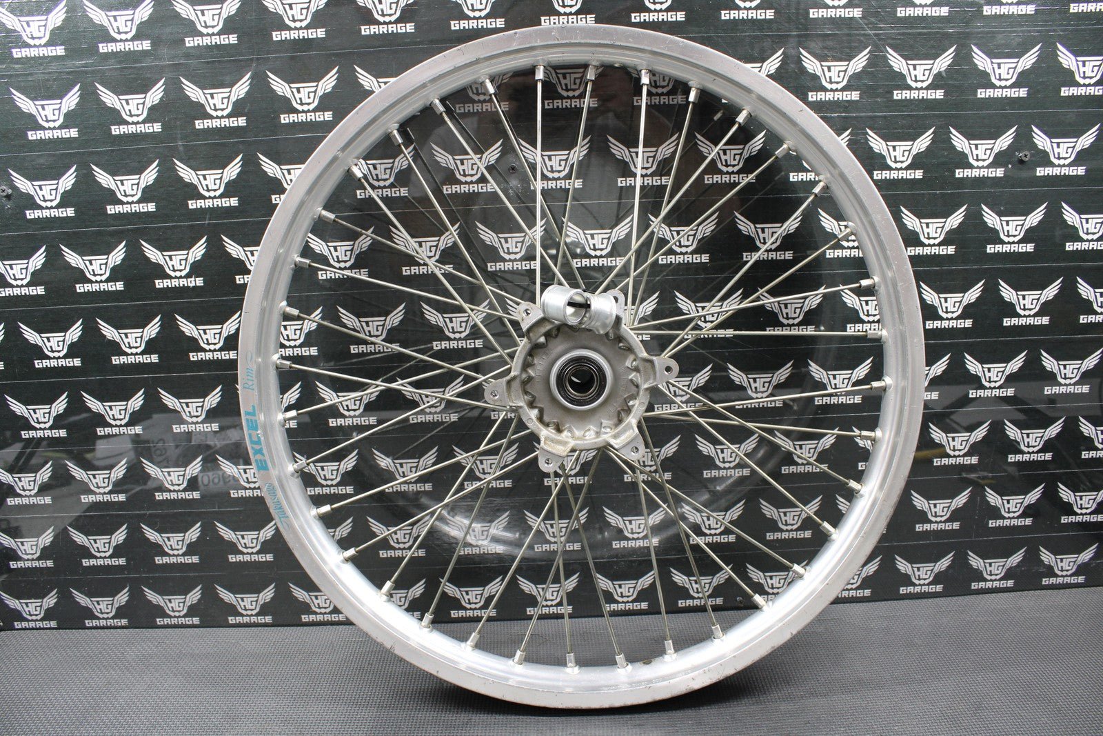 2009 YAMAHA 02 - 11 YZ125 YZ250 YZ250F YZ450F OEM EXCEL FRONT WHEEL RIM HUB 21" - hggarage
