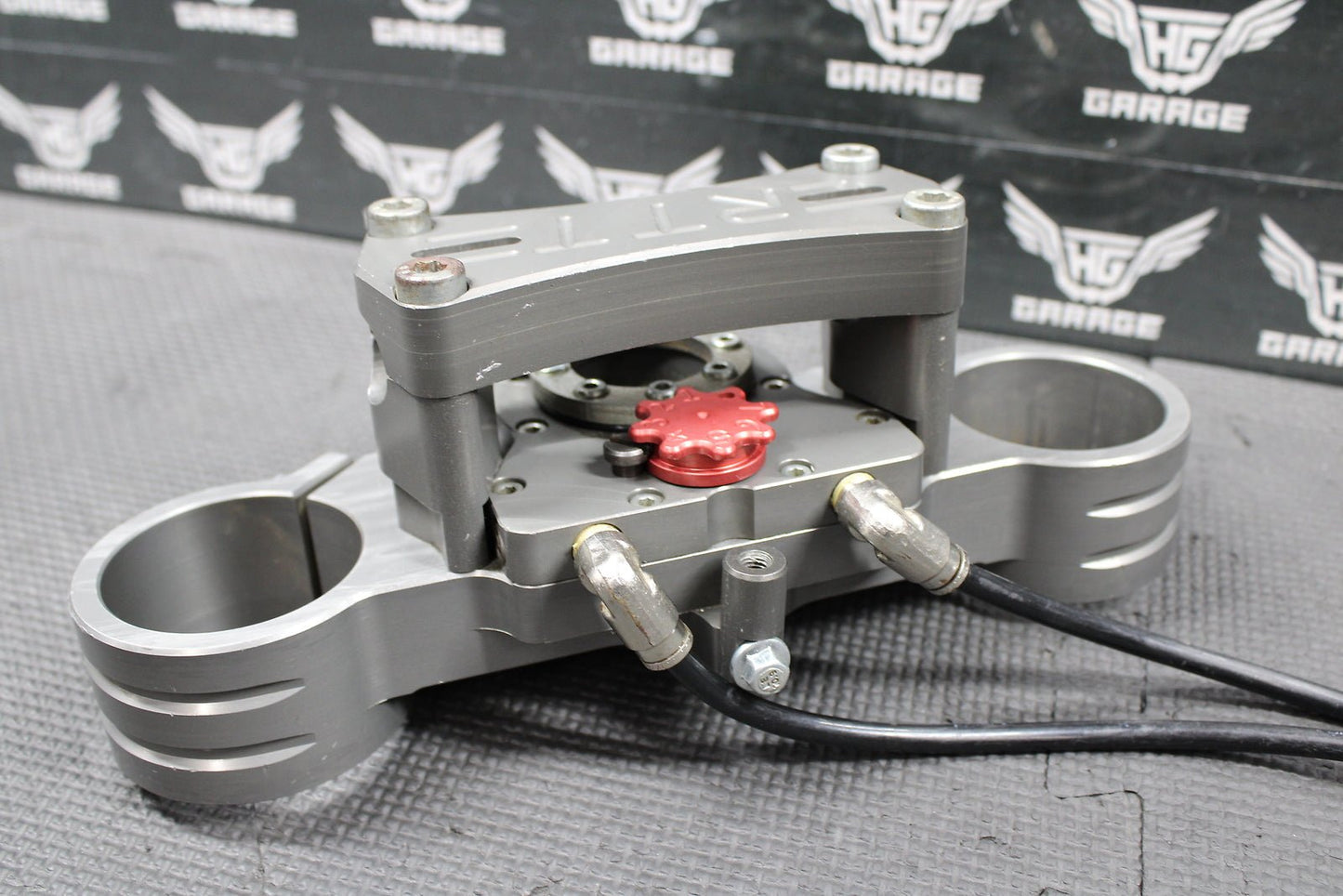 00 - 03 HONDA CR125R CR250R RTT REMOTE STEERING STABILIZER TRIPLE CLAMP BAR MOUNT - hggarage
