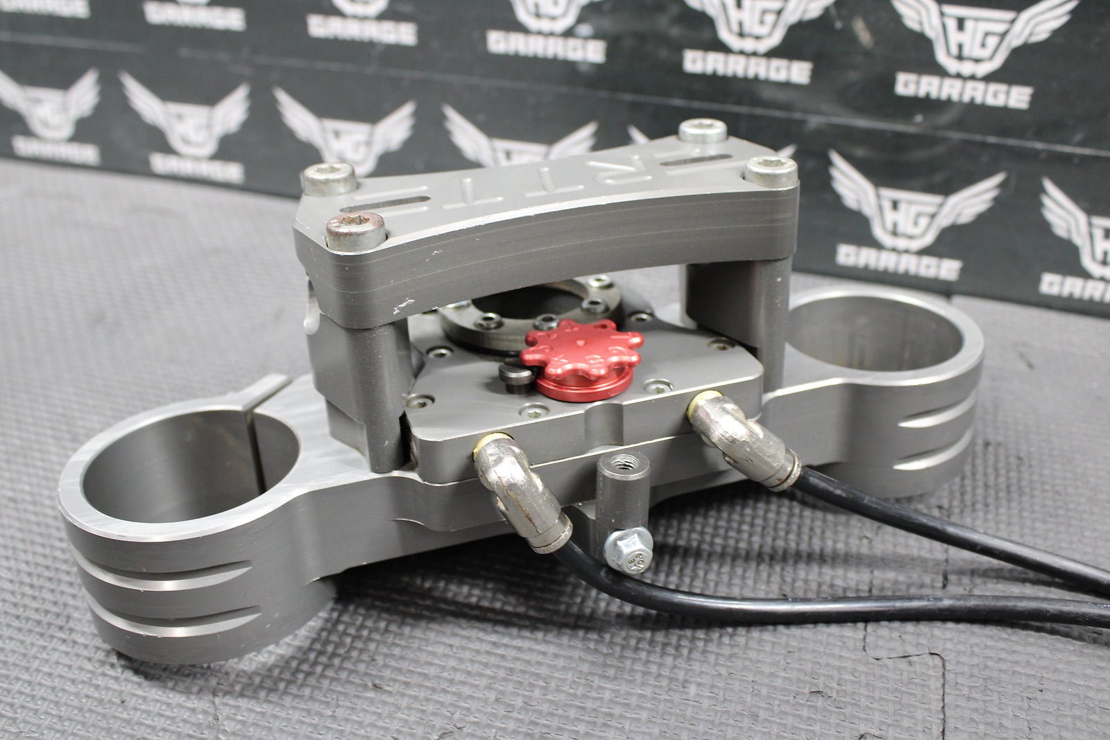 00 - 03 HONDA CR125R CR250R RTT REMOTE STEERING STABILIZER TRIPLE CLAMP BAR MOUNT - hggarage