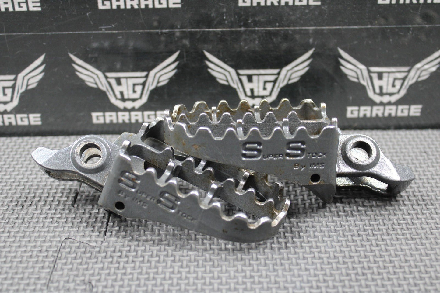 2008 HONDA 04 - 09 CRF250R CR125R CR250R IMS SUPER STOCK FOOTPEGS PEGS 72219 - hggarage
