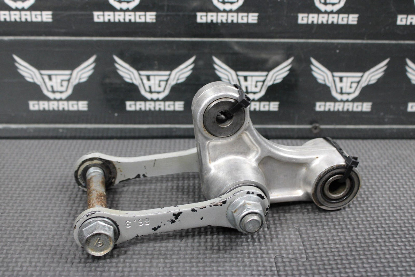 2003 KAWASAKI KX65 02 - 22 OEM REAR SHOCK LINKAGE LINKS 39007 - 1299 46102 - 1432 - hggarage