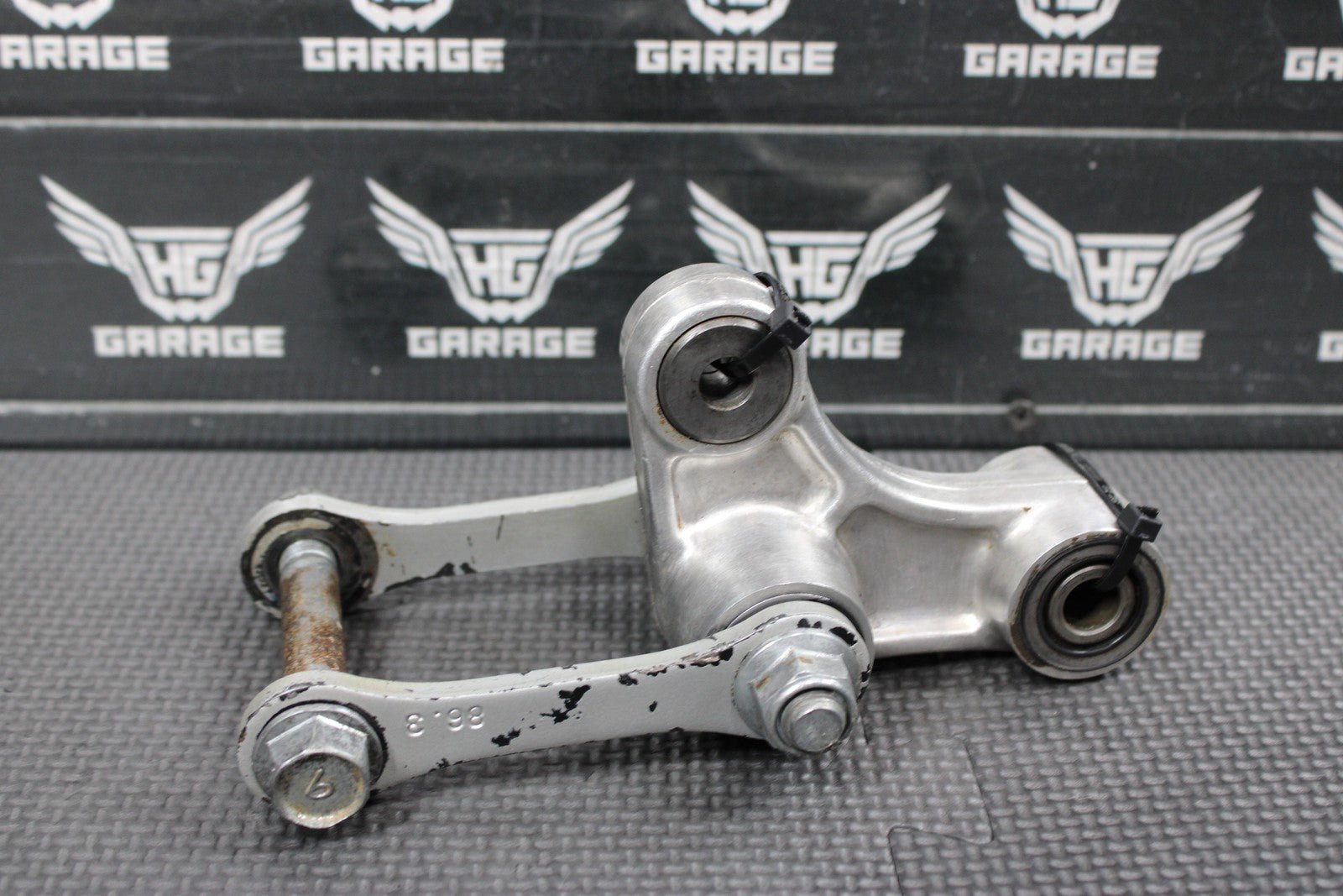 2003 KAWASAKI KX65 02 - 22 OEM REAR SHOCK LINKAGE LINKS 39007 - 1299 46102 - 1432 - hggarage