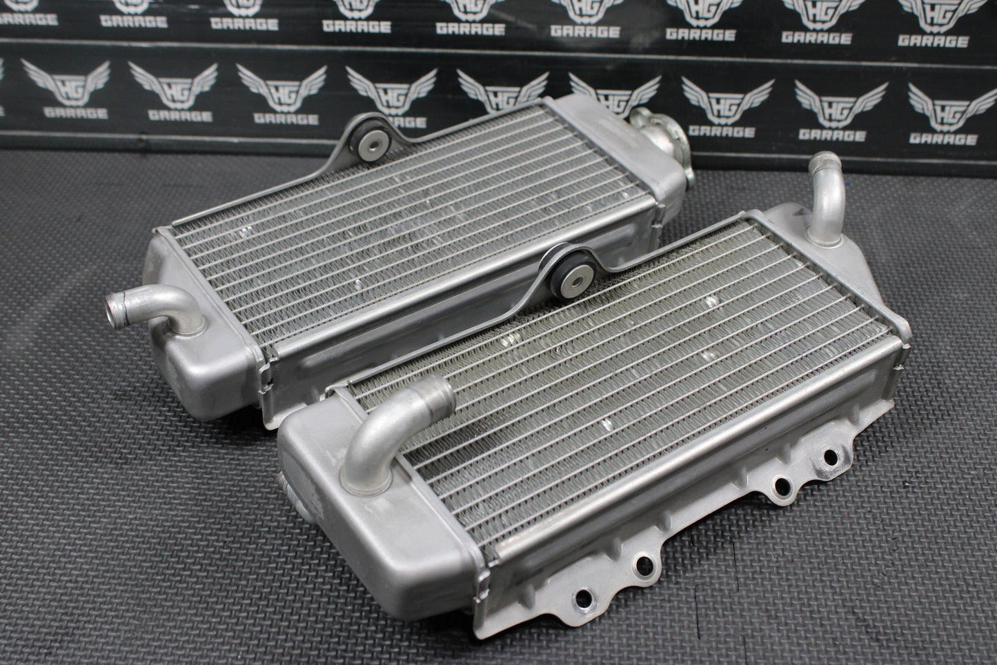 2005 YAMAHA 03 - 05 YZ450F OEM LEFT RIGHT ENGINE COOLING COOLER RADIATORS MINT! - hggarage