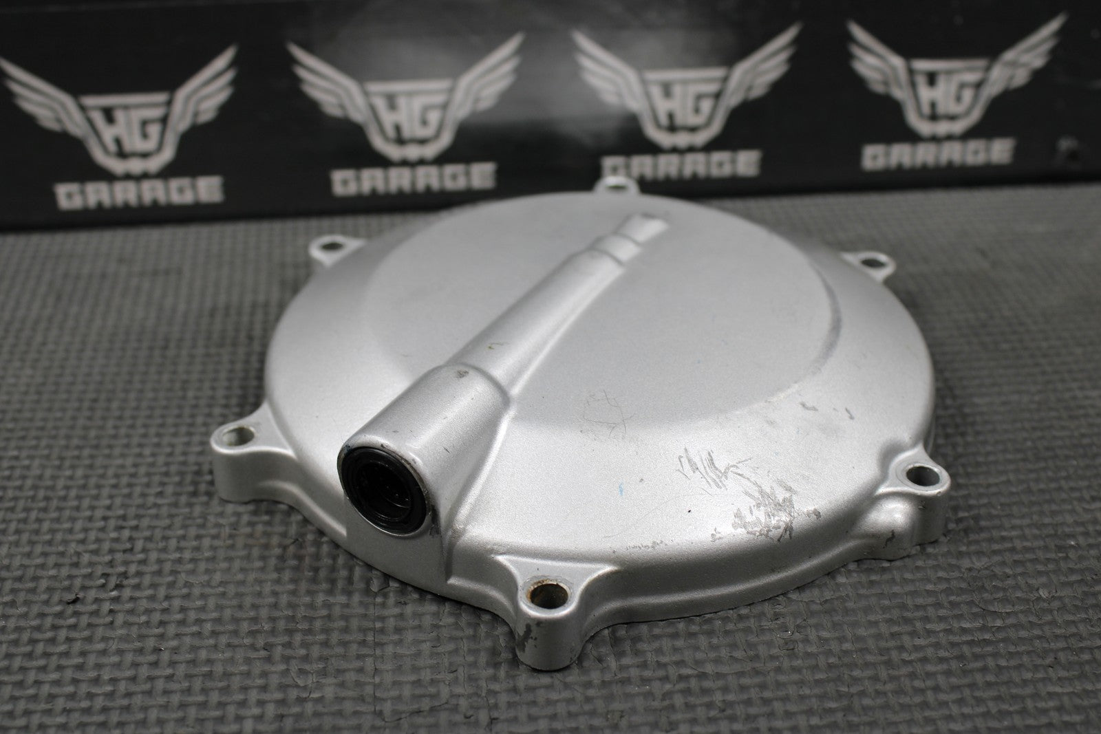 2009 KAWASAKI KLX250SF OEM ENGINE RIGHT SIDE OUTER CLUTCH COVER 14032 - 0004 - hggarage