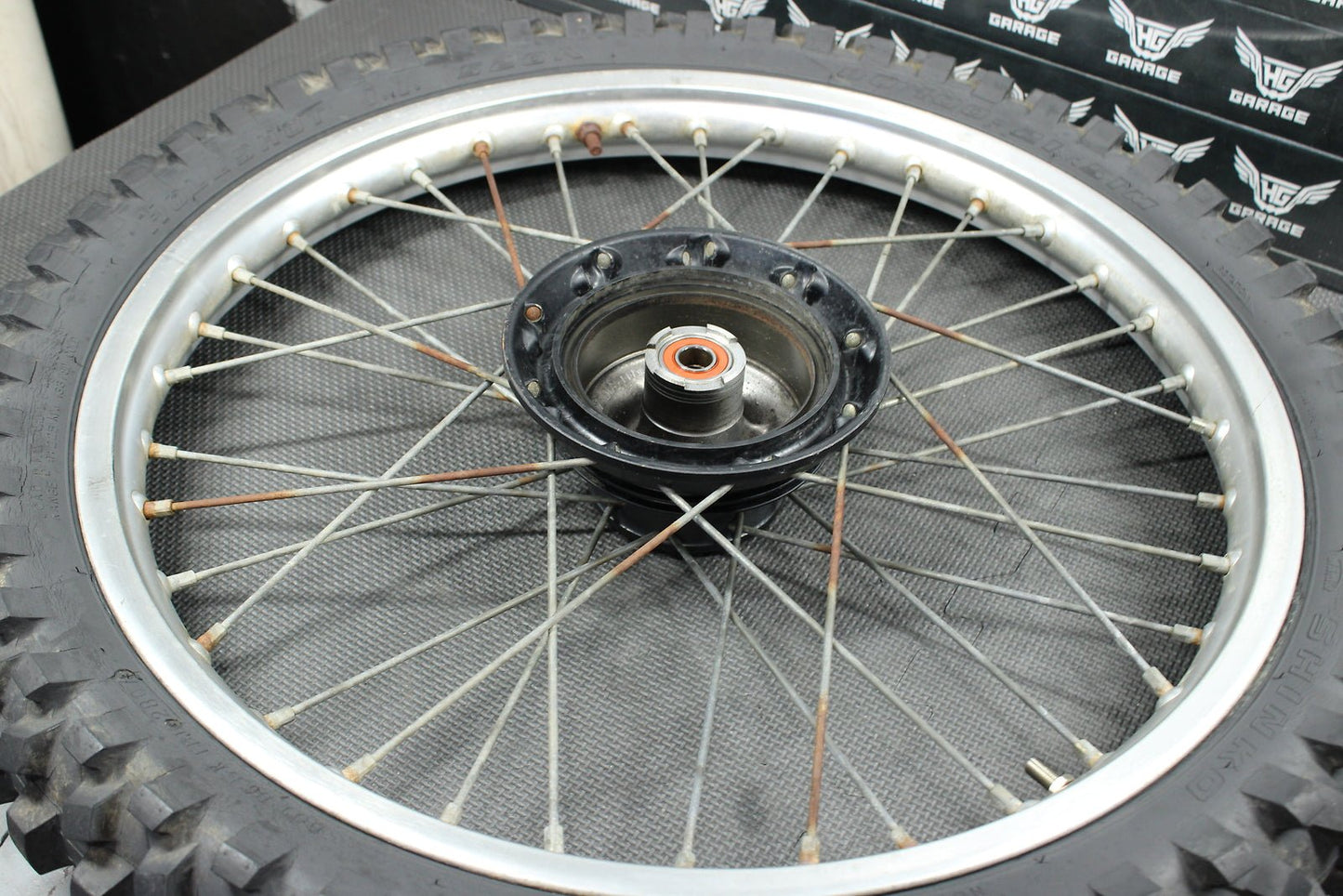 2002 Honda XR200R OEM 21" D.i.d Front Wheel Rim Hub Assembly 44650 - KT0 - 306 - hggarage