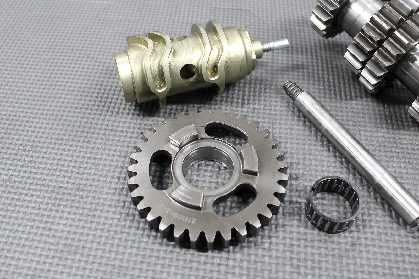 2008 KTM 07 - 09 450 SXF OEM ENGINE TRANSMISSION TRANNY GEARS GEARBOX SHIFT FORKS - hggarage