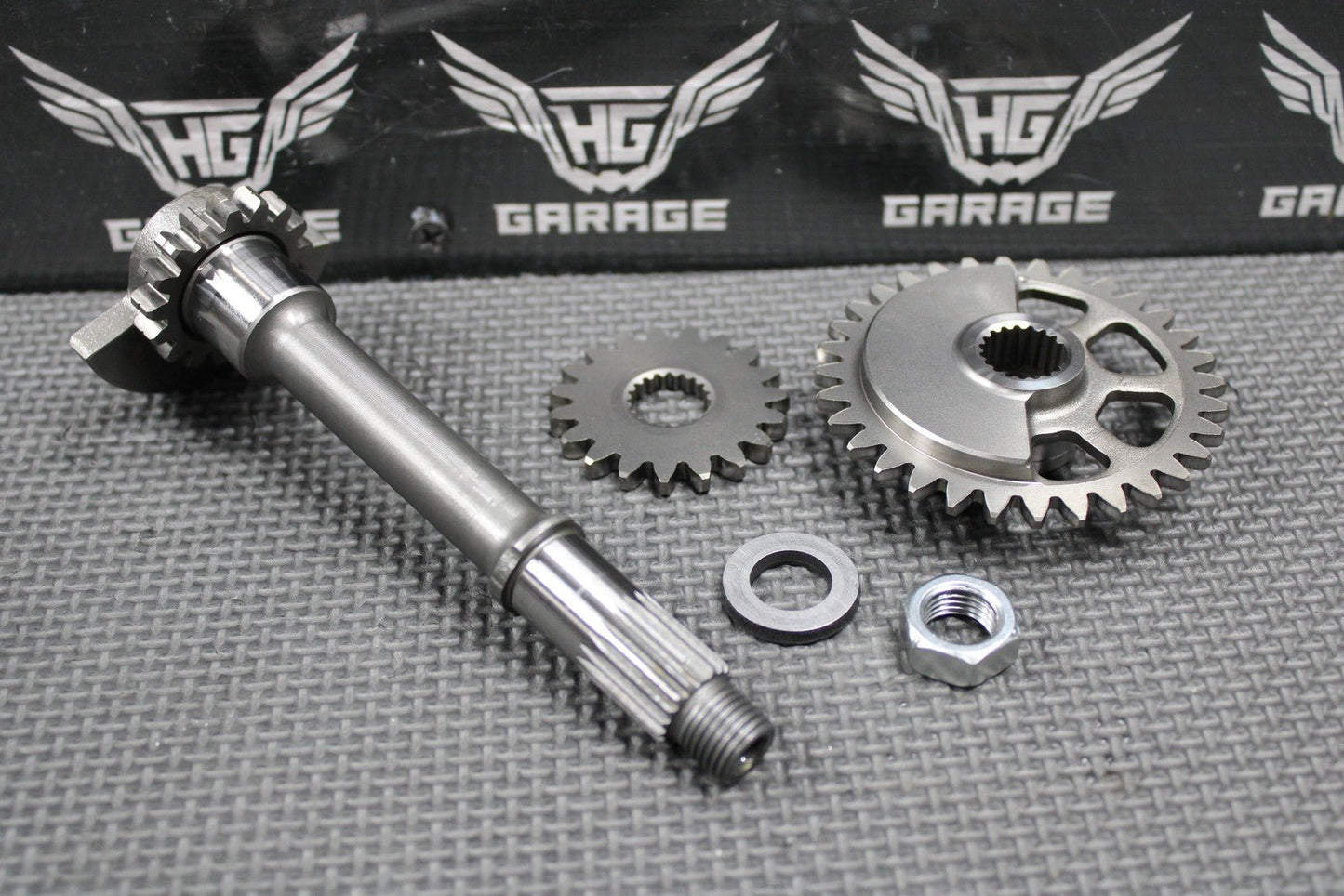2013 10 - 17 HONDA CRF250R OEM ENGINE MOTOR COUNTER BALANCE BALANCER GEARS SHAFT - hggarage
