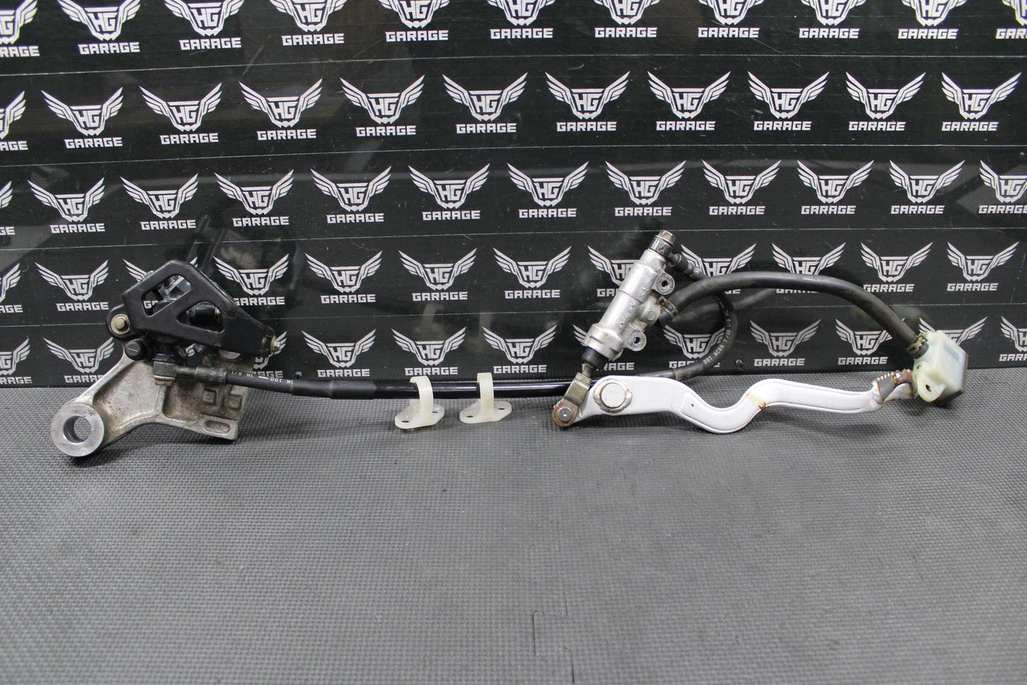 2009 KAWASAKI 2009 2010 KLX250SF OEM NISSIN REAR BACK BRAKE CALIPER MASTER LEVER - hggarage