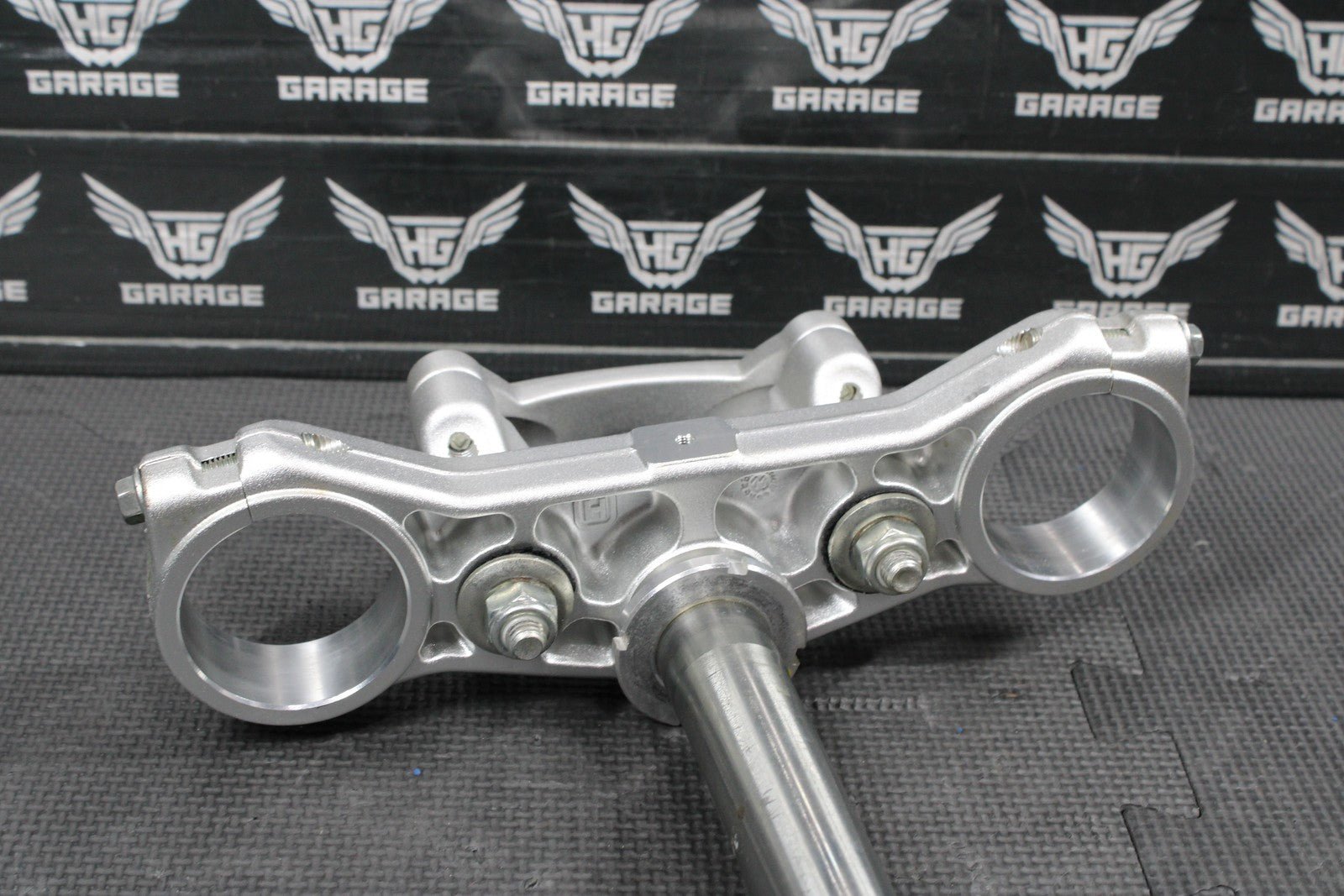 2013 HUSQVARNA TE511 OEM FRONT FORKS LOWER UPPER TRIPLE TREE STEM CLAMP - hggarage