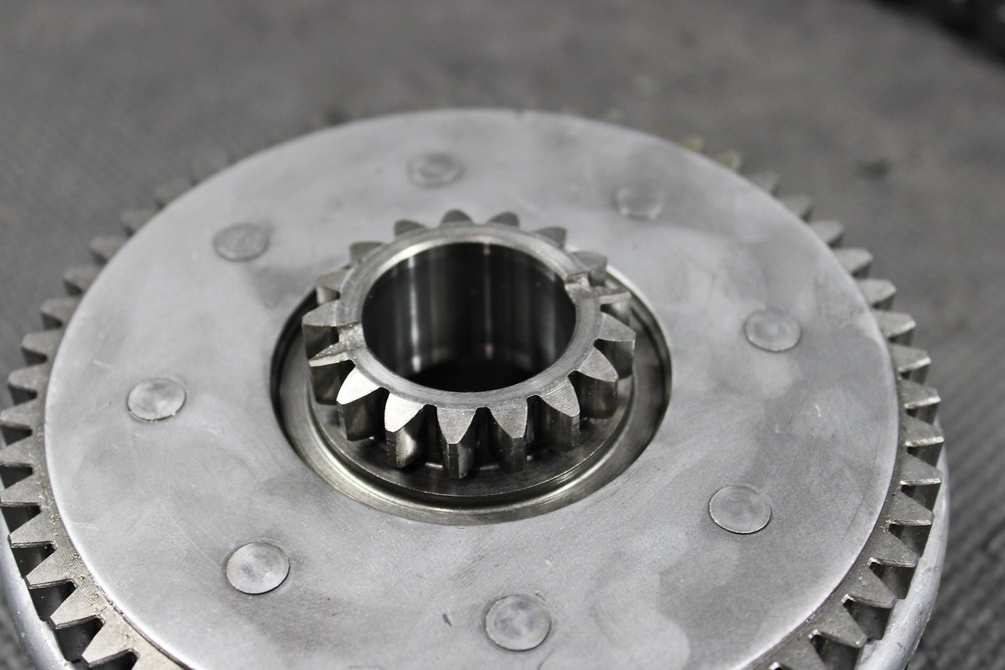 1991 Kawasaki KDX250 OEM Complete Clutch W Plates Basket Hub - hggarage