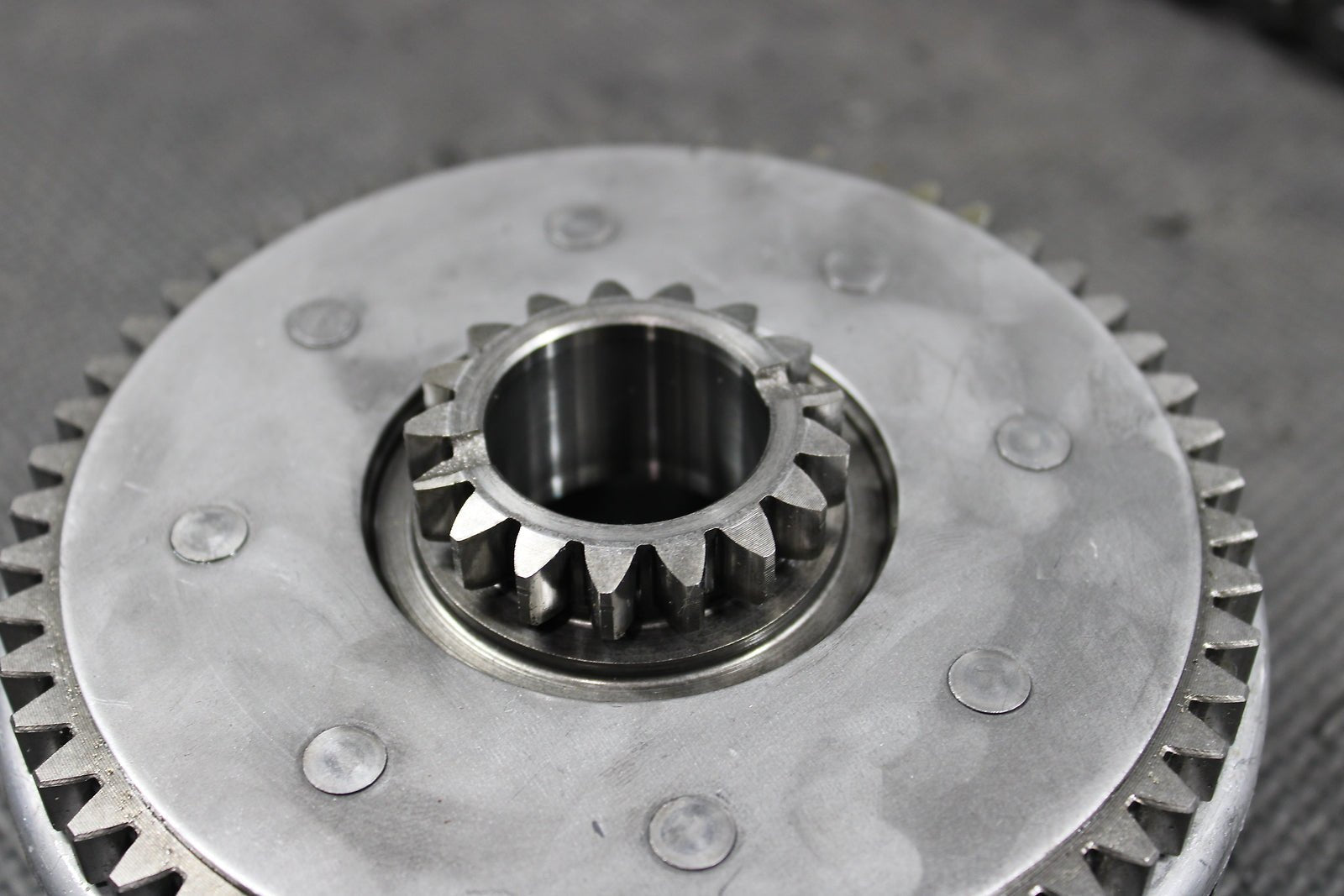 1991 Kawasaki KDX250 OEM Complete Clutch W Plates Basket Hub - hggarage