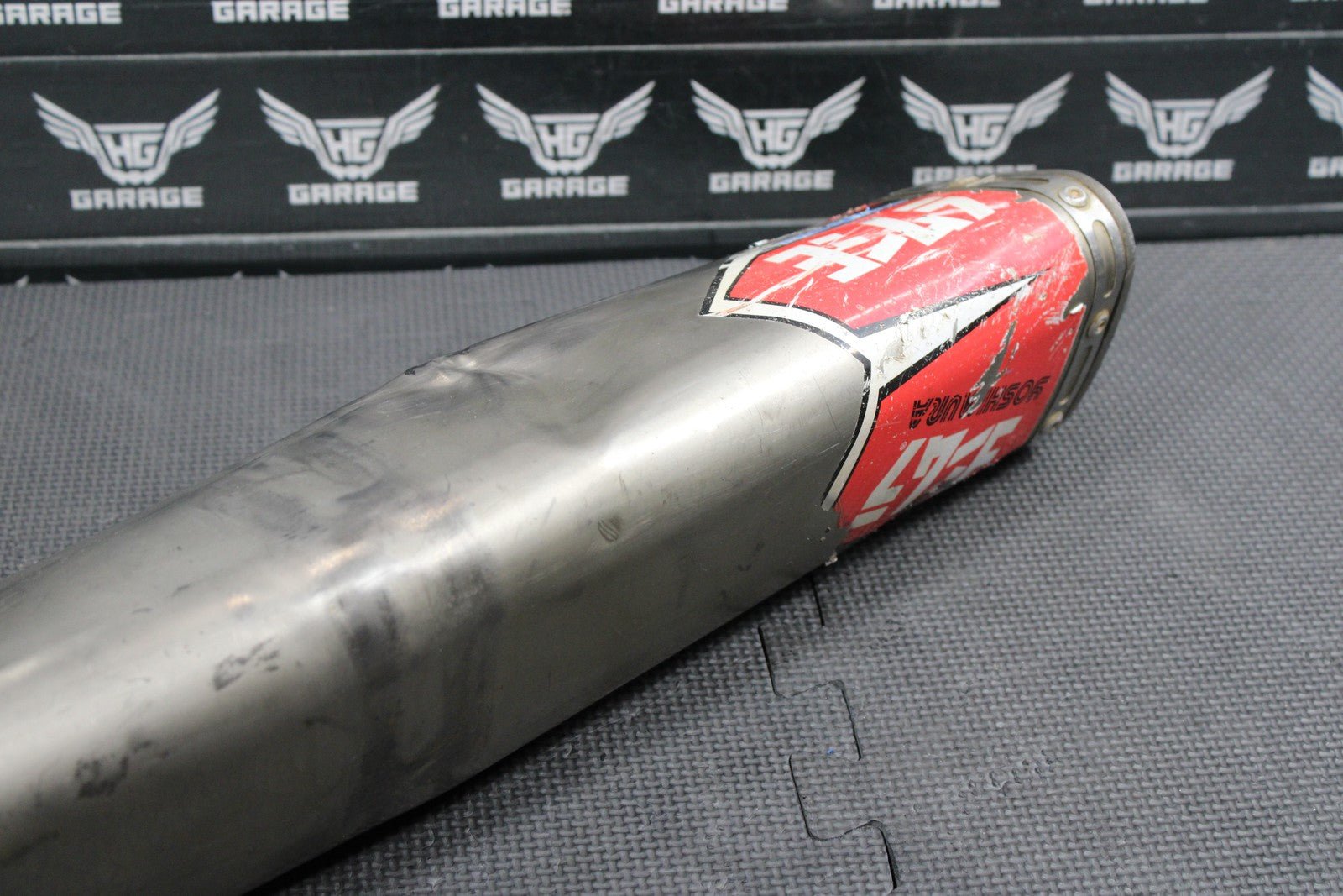2005 Suzuki RMZ250 Full Yoshimura Pro - Series Exhaust Pipe Header Muffler Slip On - hggarage