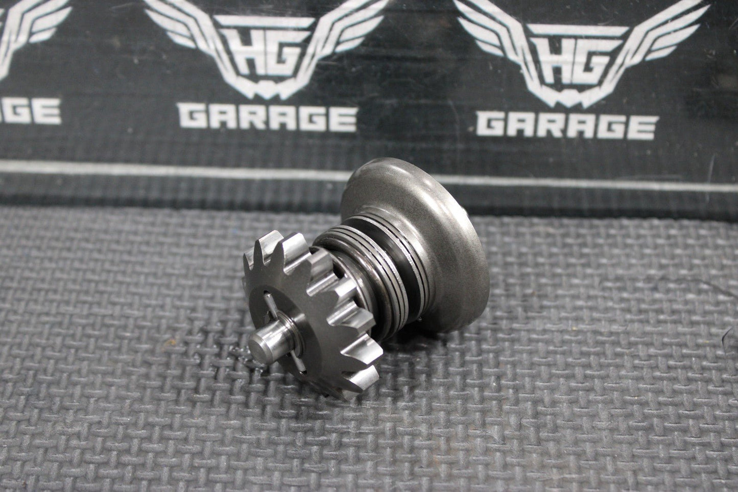 1997 95 - 99 KAWASAKI KX250 OEM ENGINE POWERVALVE EXHUAST VALVE LINKAGE GOVERNOR - hggarage