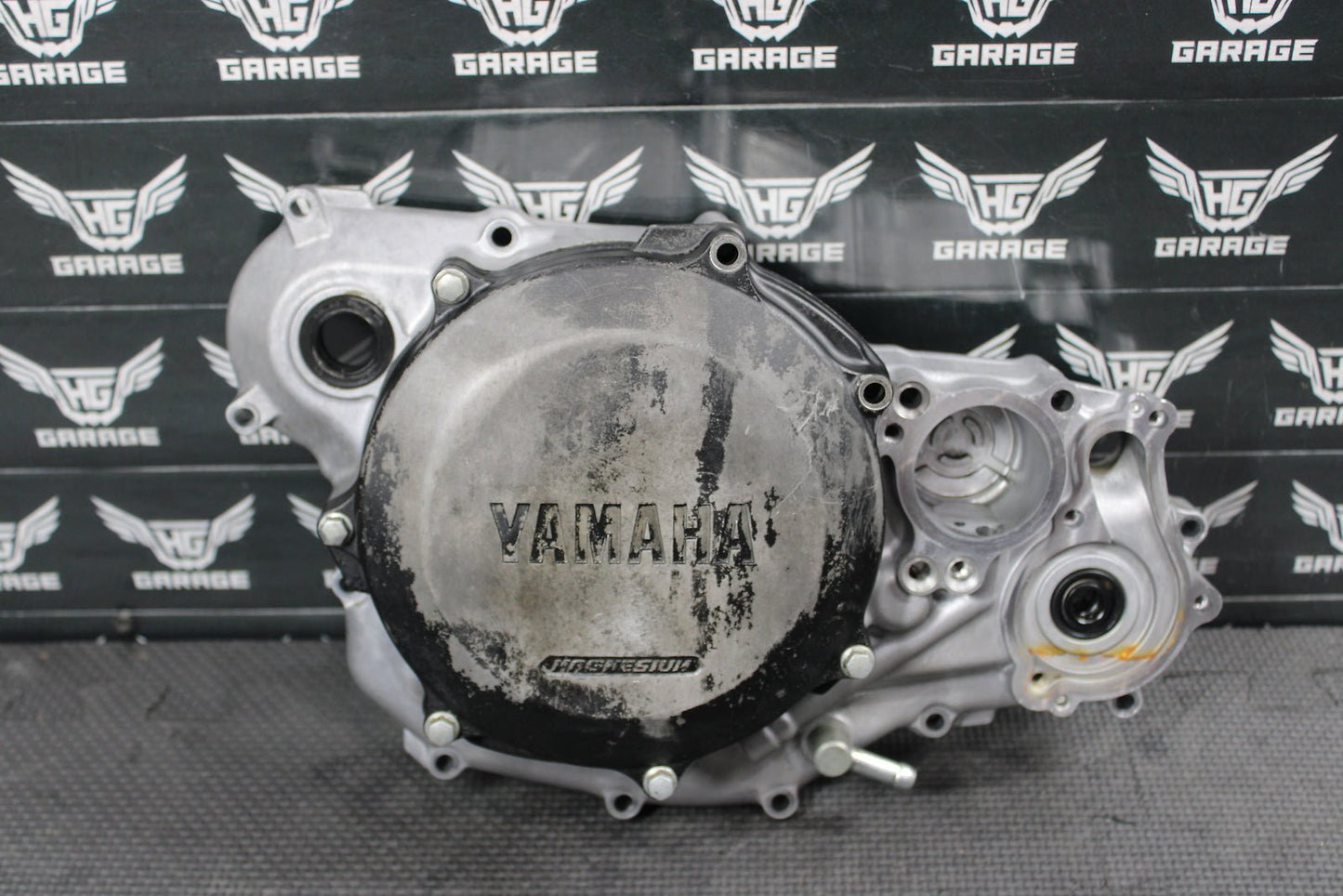 2009 YAMAHA YZ450F OEM ENGINE MOTOR SIDE CLUTCH COVER 2S2 - 15431 - 00 - 00 - hggarage