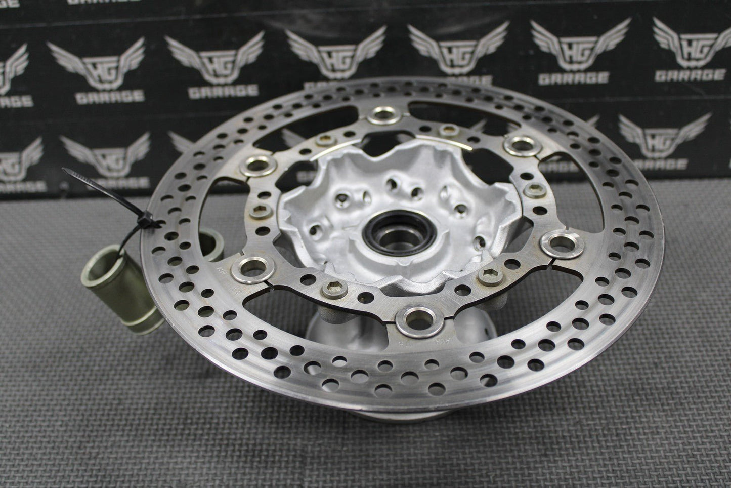 2006 SUZUKI 05 - 06 RM125 RM250 OEM FRONT WHEEL RIM HUB ROTOR 54111 - 36E00 GOOD! - hggarage