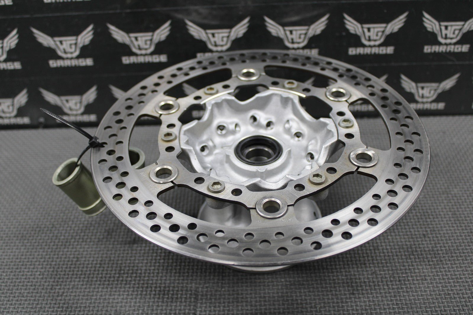 2006 SUZUKI 05 - 06 RM125 RM250 OEM FRONT WHEEL RIM HUB ROTOR 54111 - 36E00 GOOD! - hggarage
