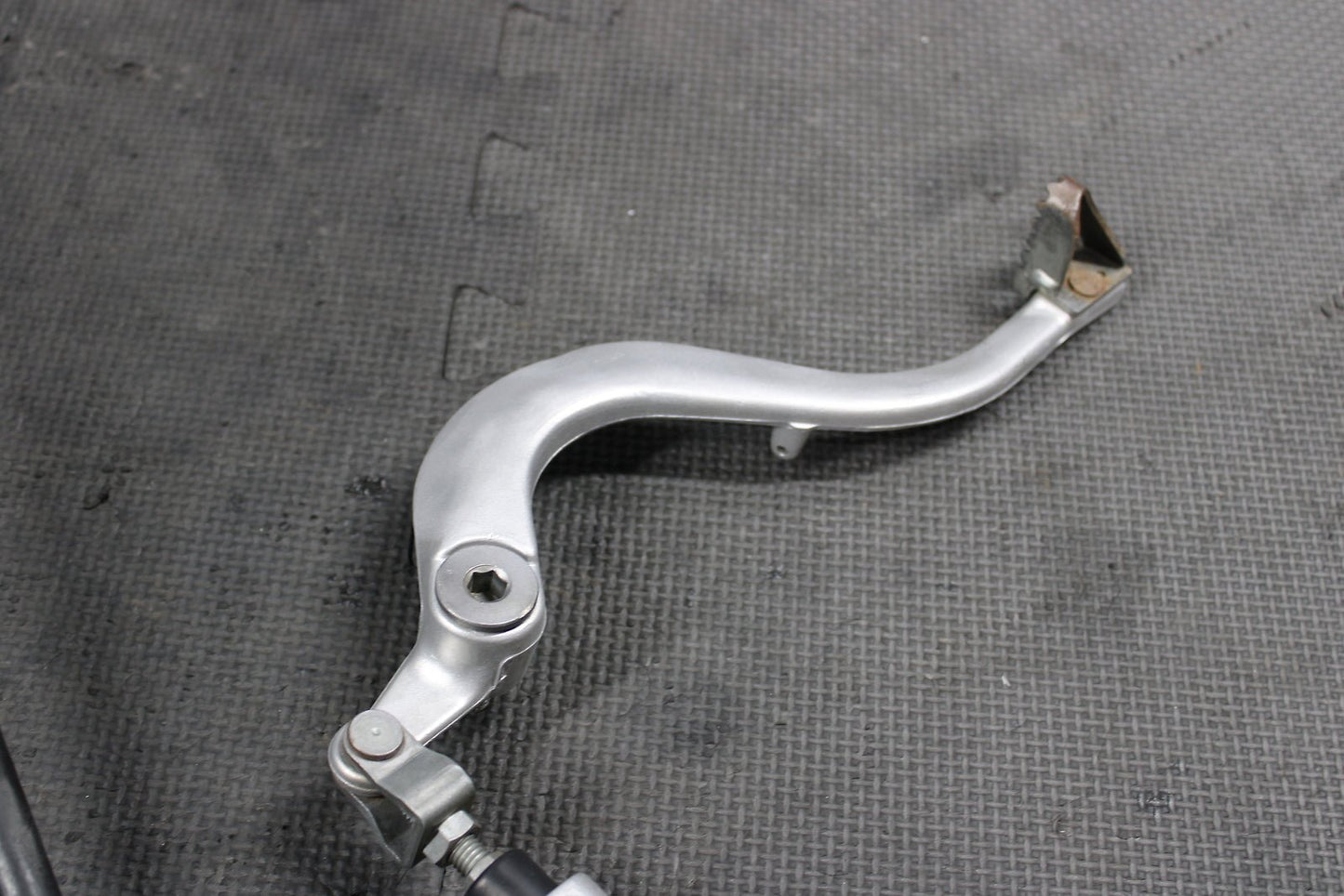 2008 Kawasaki KX250F OEM Nissin Rear Back Brake Caliper Master Cylinder Lever - hggarage