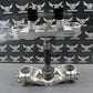 2003 KAWASAKI KLX400SR OEM FRONT FORK LOWER UPPER TRIPLE TREE STEM FAT BAR CLAMP - hggarage