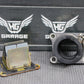 2003 KAWASAKI KX65 00 - 22 OEM INTAKE REED BLOCK ASSEMBLY 12021 - 1015 - hggarage