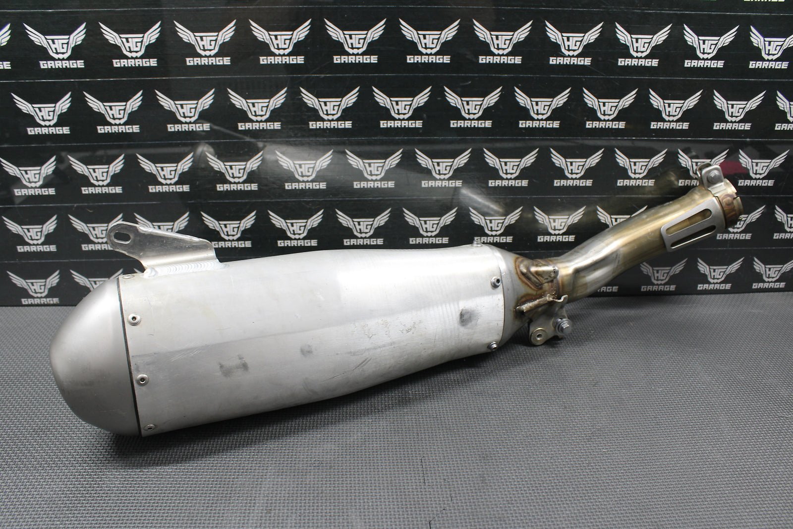 2019 17 - 19 YAMAHA YZ250FX OEM MUFFLER EXHAUST SILENCER SLIP ON PIPE 1SM - 14750 - A0 - hggarage