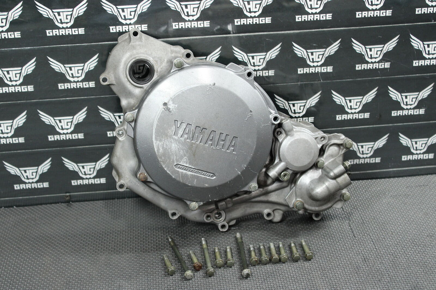 2004 YAMAHA WR450F YZ450F OEM INNER OUTER ENGINE MOTOR SIDE CLUTCH COVER