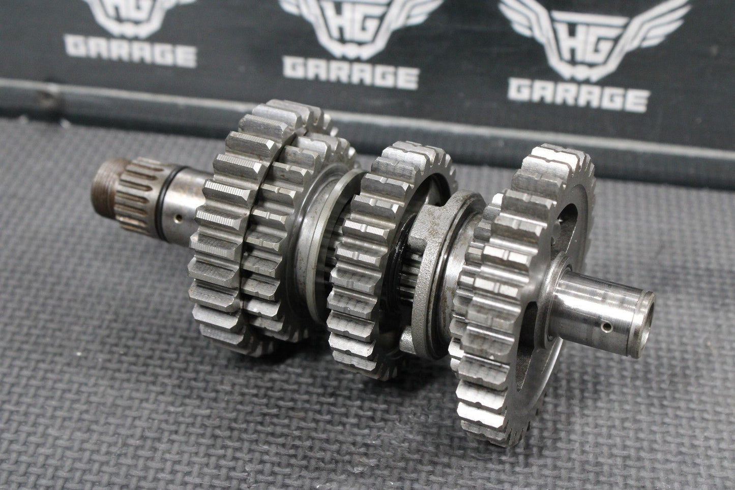 2001 01 - 07 YAMAHA YZ250F OEM ENGINE TRANSMISSION TRANNY SHIFT FORKS GEAR BOX - hggarage