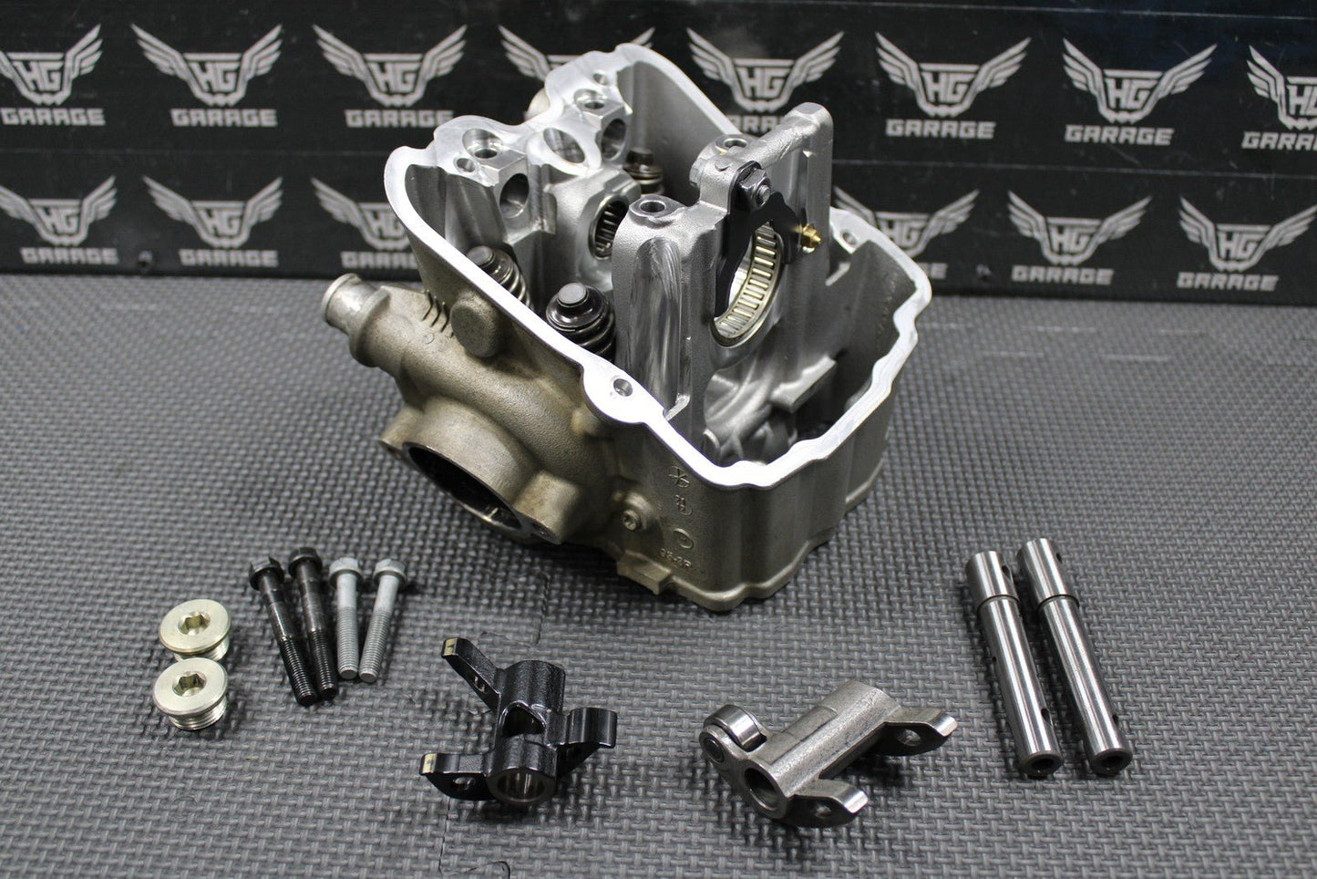 2013 12 - 15 KTM 450 SXF OEM CYLINDER HEAD VALVES ROCKER ARMS 78936020044 NICE! - hggarage