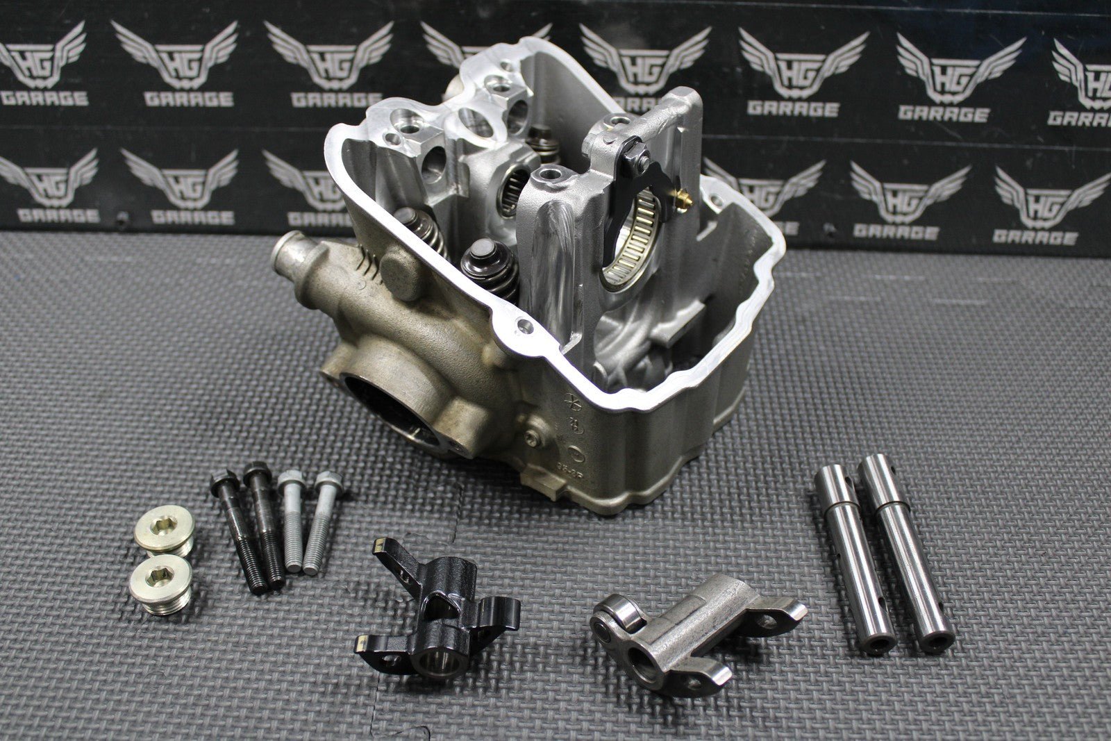 2013 12 - 15 KTM 450 SXF OEM CYLINDER HEAD VALVES ROCKER ARMS 78936020044 NICE! - hggarage
