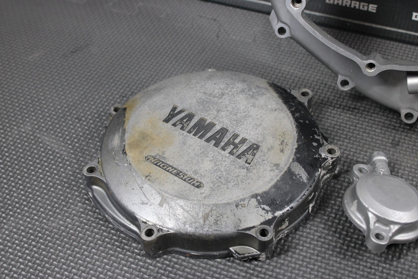 2006 YAMAHA YZ450F 06 - 09 ENGINE MOTOR INNER OUTER CLUTCH COVER WATERPUMP - hggarage