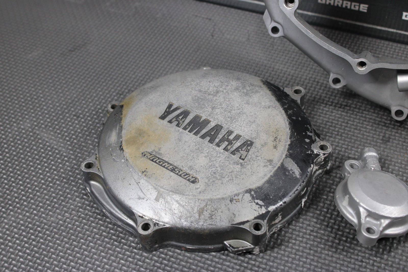 2006 YAMAHA YZ450F 06 - 09 ENGINE MOTOR INNER OUTER CLUTCH COVER WATERPUMP - hggarage