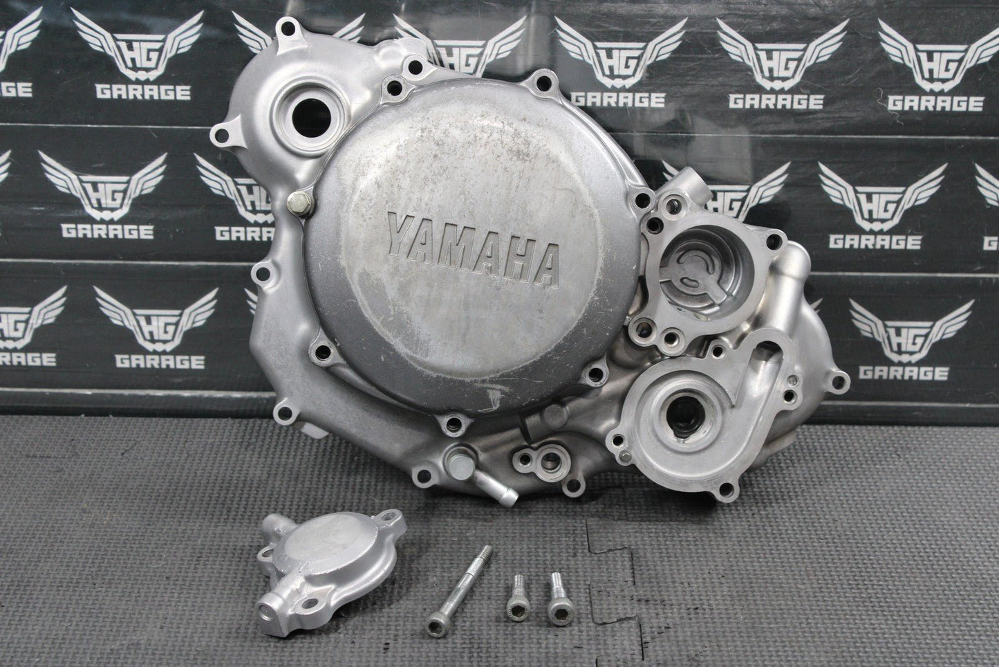 2006 YAMAHA YZ250F OEM INNER OUTER RIGHT SIDE CLUTCH COVER 5NL - 15415 - 00 - 00 - hggarage