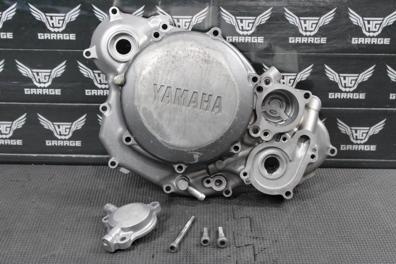 2006 YAMAHA YZ250F OEM INNER OUTER RIGHT SIDE CLUTCH COVER 5NL - 15415 - 00 - 00 - hggarage