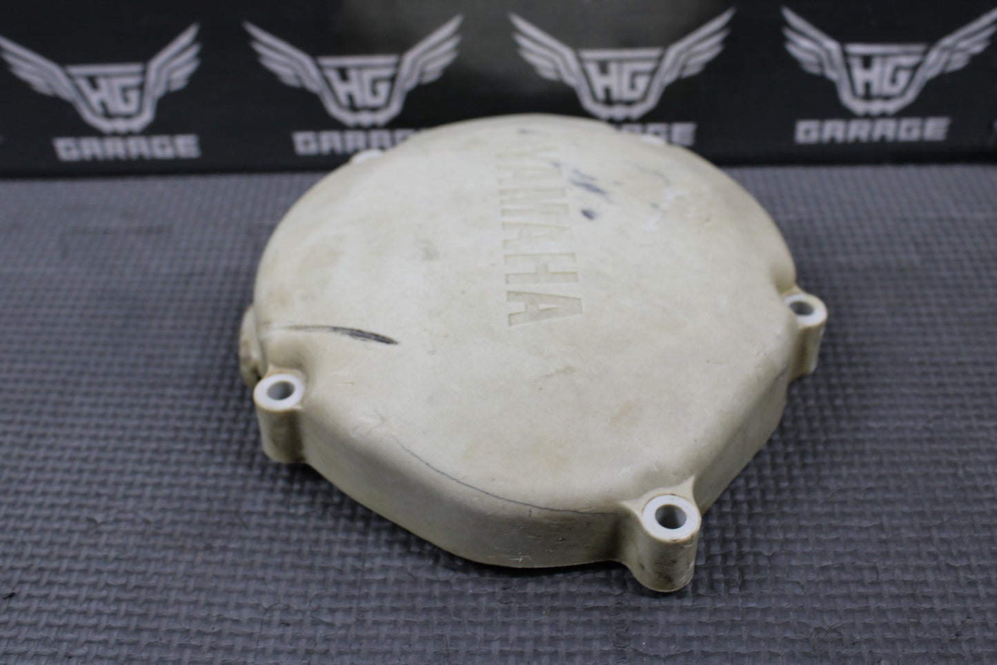 1999 94 - 04 YAMAHA YZ125 OEM LEFT STATOR GENERATOR MAGNETO COVER 4JY - 15411 - 00 - 00 - hggarage