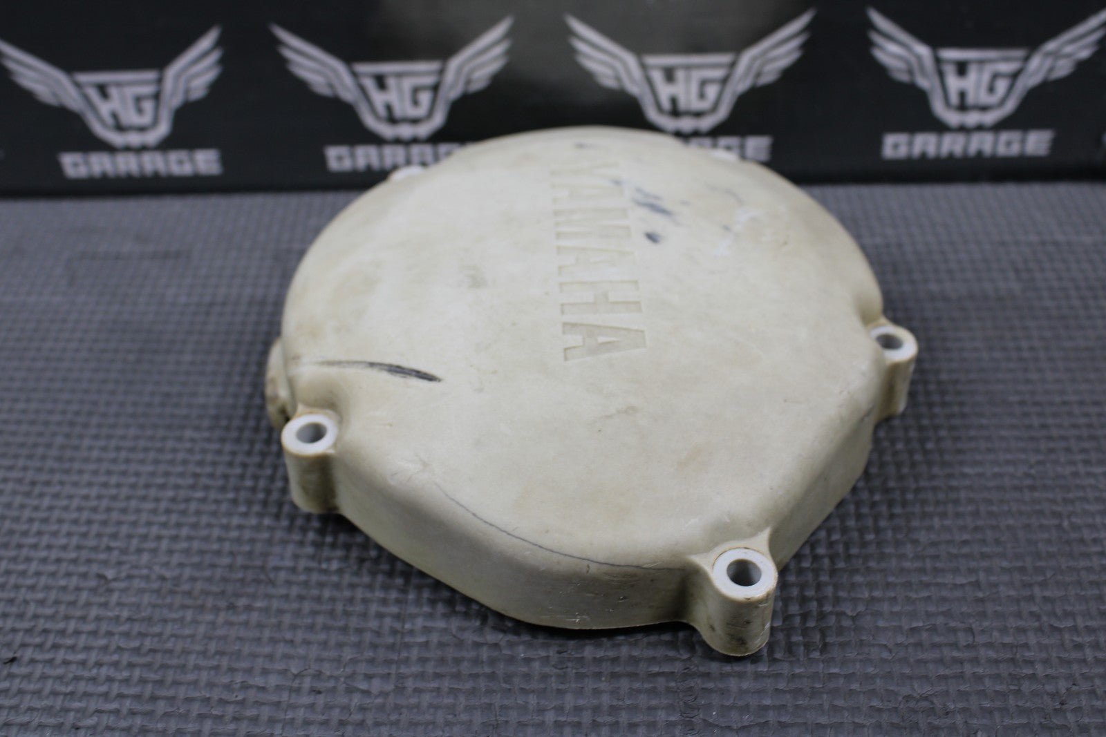 1999 94 - 04 YAMAHA YZ125 OEM LEFT STATOR GENERATOR MAGNETO COVER 4JY - 15411 - 00 - 00 - hggarage