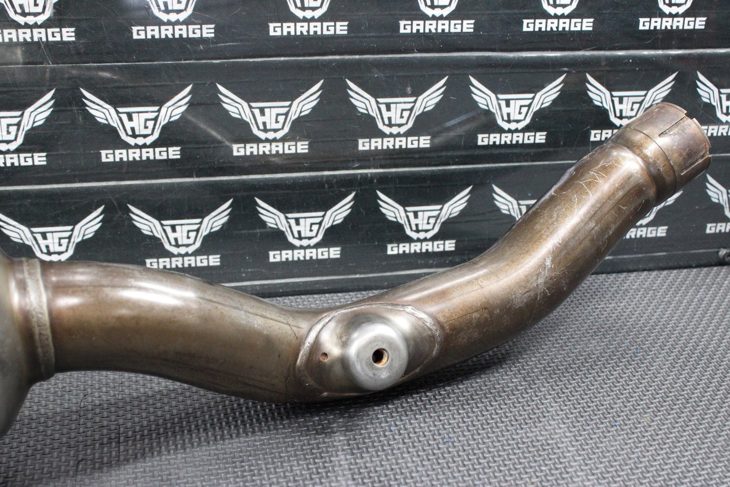 2006 YAMAHA YZ450F OEM MUFFLER EXHAUST SILENCER SLIP ON PIPE PRO MOTO BILLET CAP - hggarage