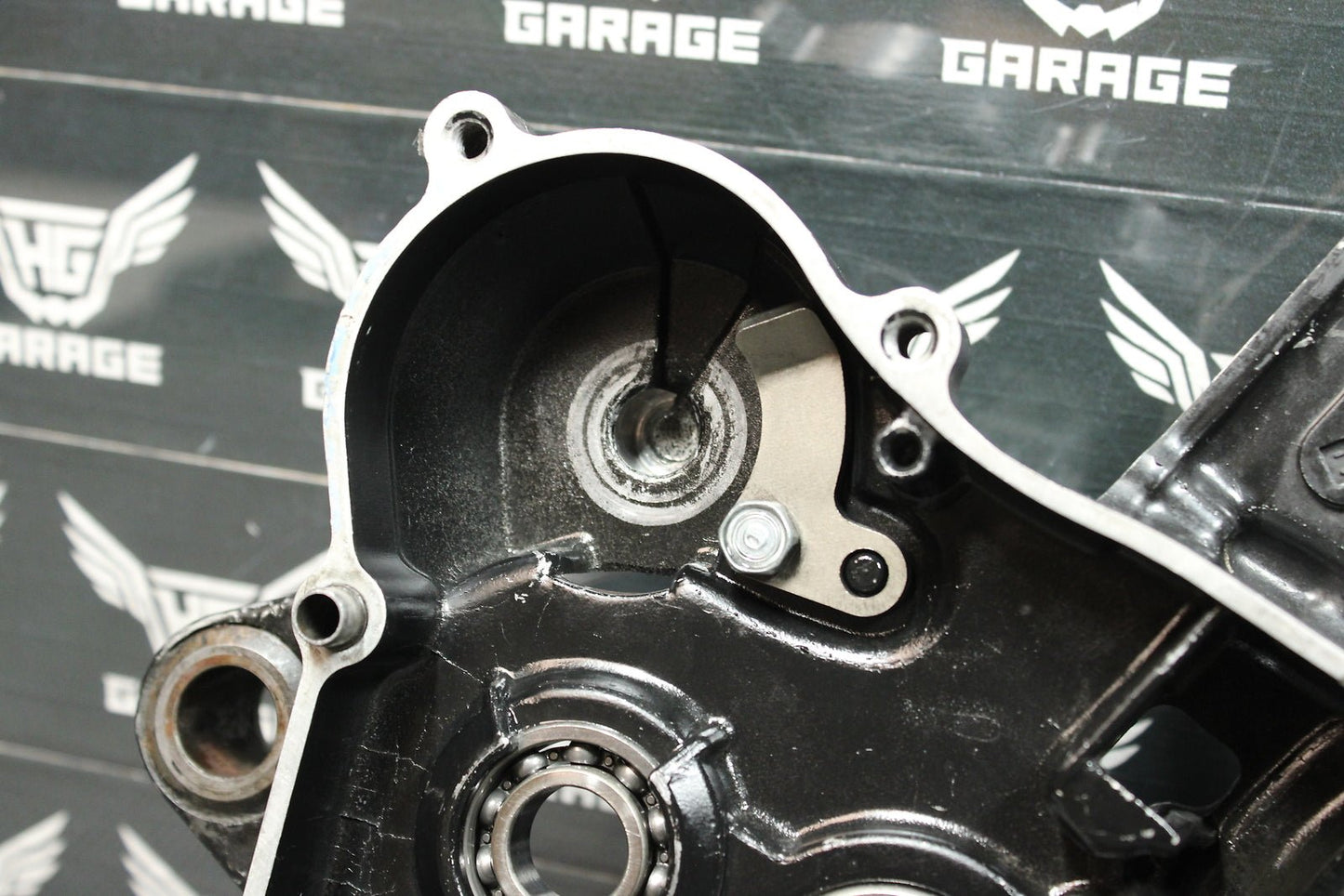 1996 HONDA CR125R OEM RIGHT ENGINE MOTOR CRANKCASE CRANK CASES BLOCK - hggarage