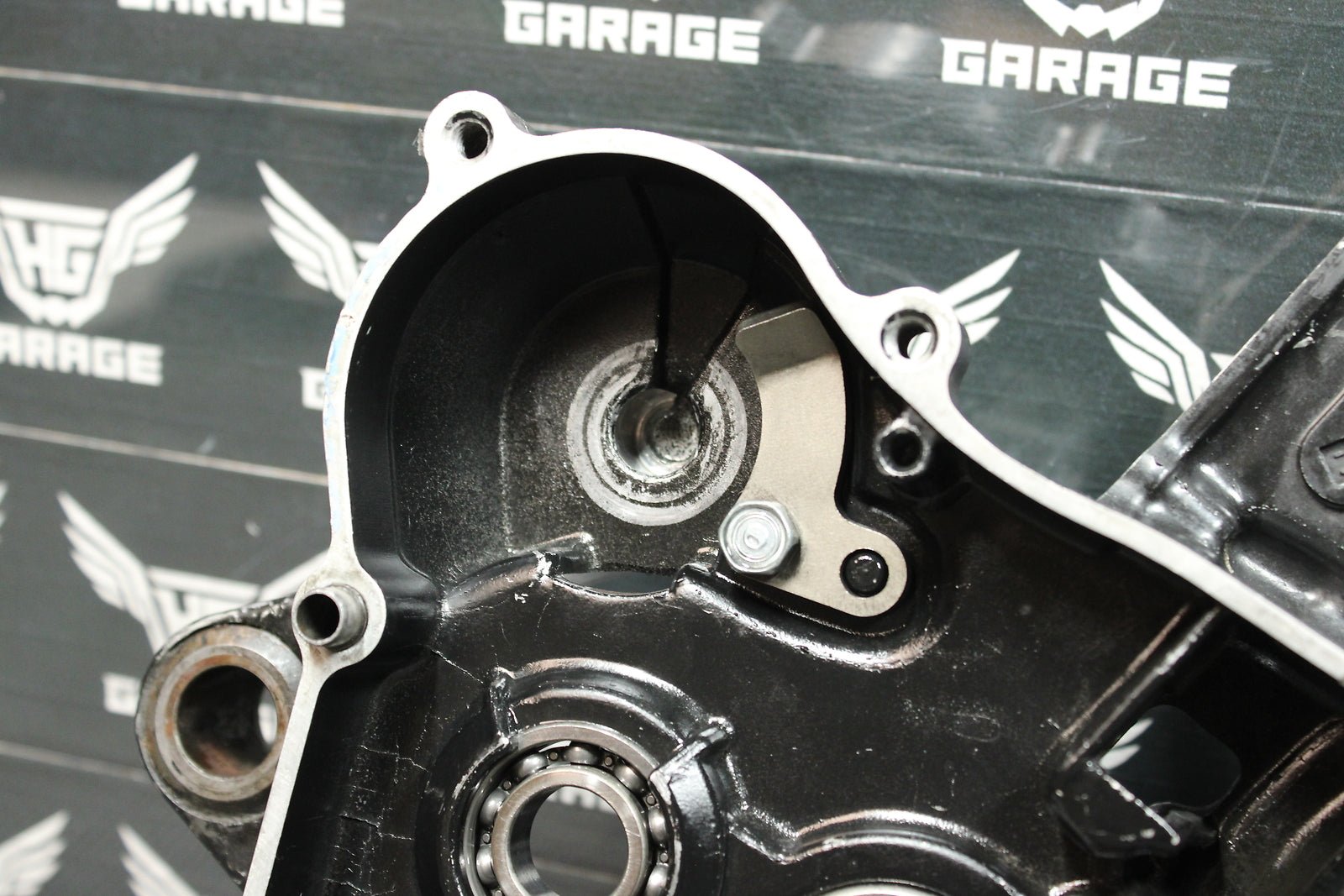 1996 HONDA CR125R OEM RIGHT ENGINE MOTOR CRANKCASE CRANK CASES BLOCK - hggarage
