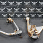 2004 04 - 09 SUZUKI QUADSPORT LTZ250 OEM FRONT LOWER UPPER LEFT CONTROL A ARMS - hggarage